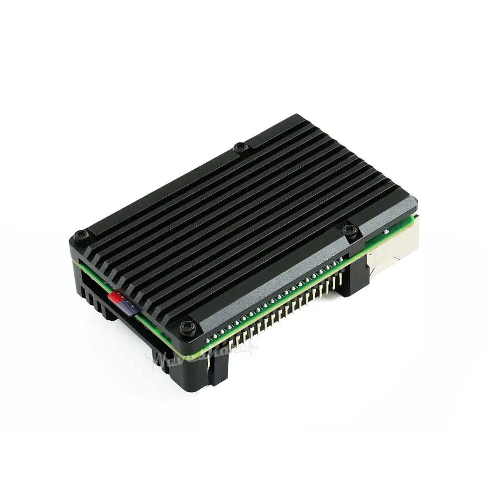 Waveshare Case for Raspberry Pi 4, Dual Cooling Fans