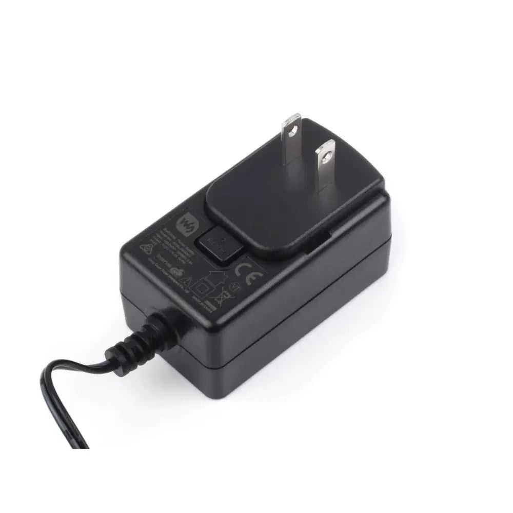 Waveshare Raspberry Pi 4 USB-C Power Supply, 5V / 3A (US)