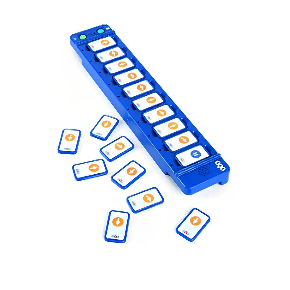 TTS Blue-Bot TacTile Reader &amp; Standard Tile Pack Bundle - Interactive Coding Robot Accessories Set with 25 TacTiles - STEM Programming &amp; Sequencing Learning Kit for Kids | Age 3+
