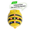 TTS Bee-Bot Coding Robot - See &amp; Say with Seaside, French Town &amp; Busy Street Mats - STEM Programming, Audio Playback, 200-Step Memory | Age 3+