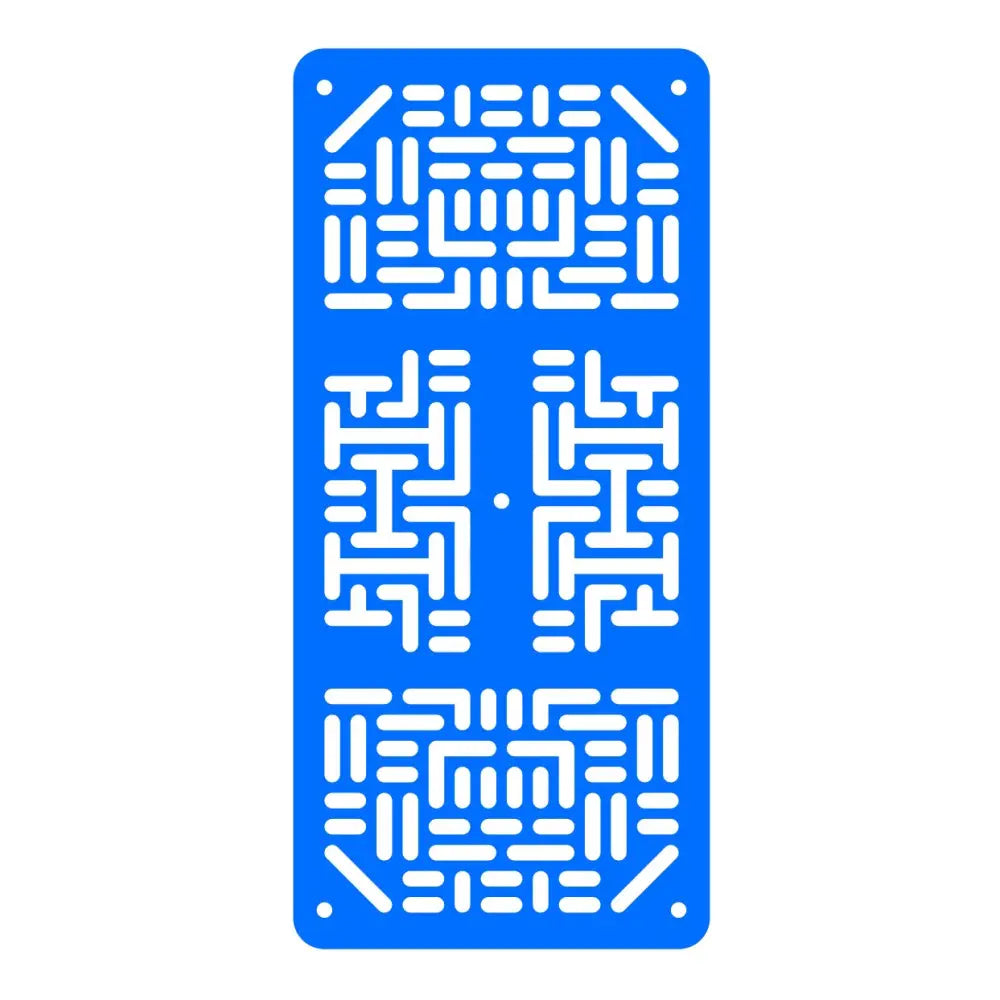 Pololu RP5/Rover 5 Expansion Plate RRC07A (Narrow) Solid Light-Blue