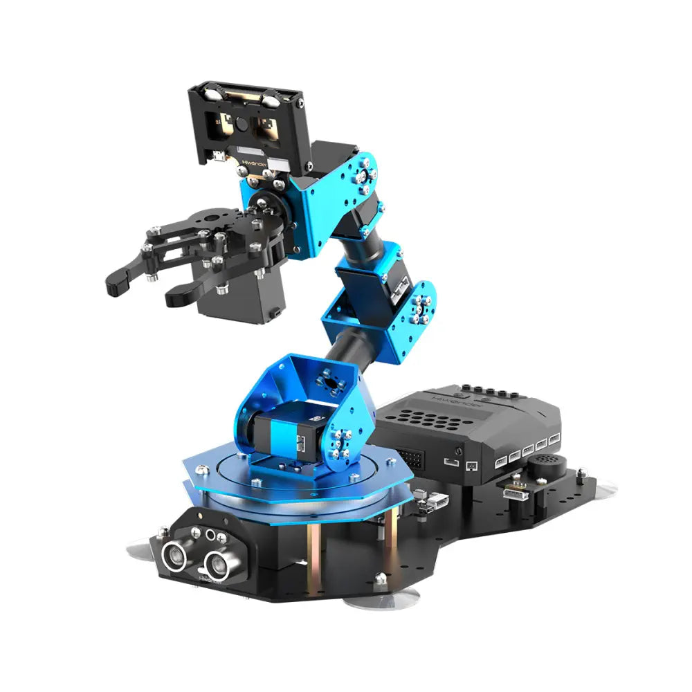 Hiwonder xArm AI Programmable Desktop Robot Arm with AI Vision &amp; Voice Interaction, Supports Arduino, Scratch &amp; Python, Sensor Expansion (Advanced Kit)