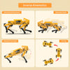 Hiwonder MechDog Pro Open-Source AI Robot Dog with Robot Arm, IoT, AI Voice &amp; Vision Interaction, Python, Arduino &amp; Scratch Programmable