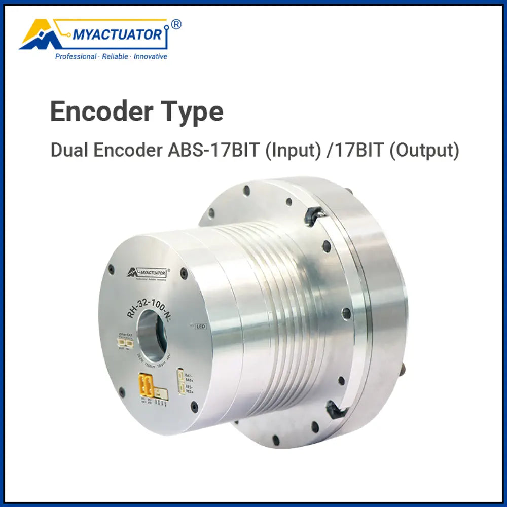 Myactuator RH-32 collaborative robot joint module, innovative cross roller bearing structure, equipped with EtherCAT +CAN bus