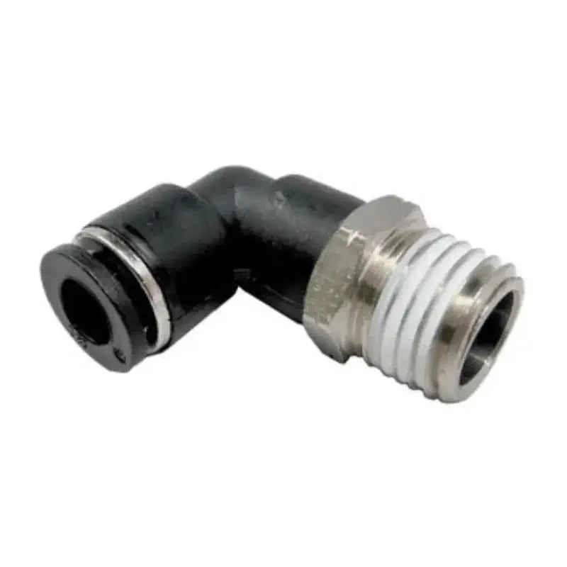 AndyMark Pneumatic Elbow Fitting 1/4in. Tube Press-in 1/4in. NPT Male