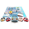 Bee-Bot &amp; Blue-Bot Transport Activity Tin - STEM Learning Kit - Programmable Robot Coding Toy - Educational Toys for Kids - Classroom Teaching Accessories Set | Age 3+