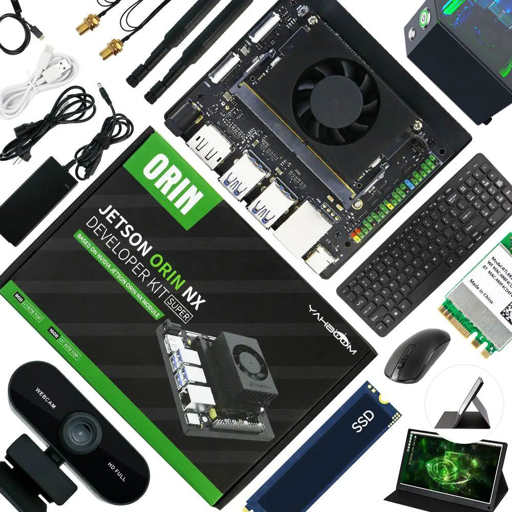Jetson Orin NX Developer Kit 8GB RAM Super Version with NVIDIA Core Module for ROS AI Deep Learning-- Ultimate Kit