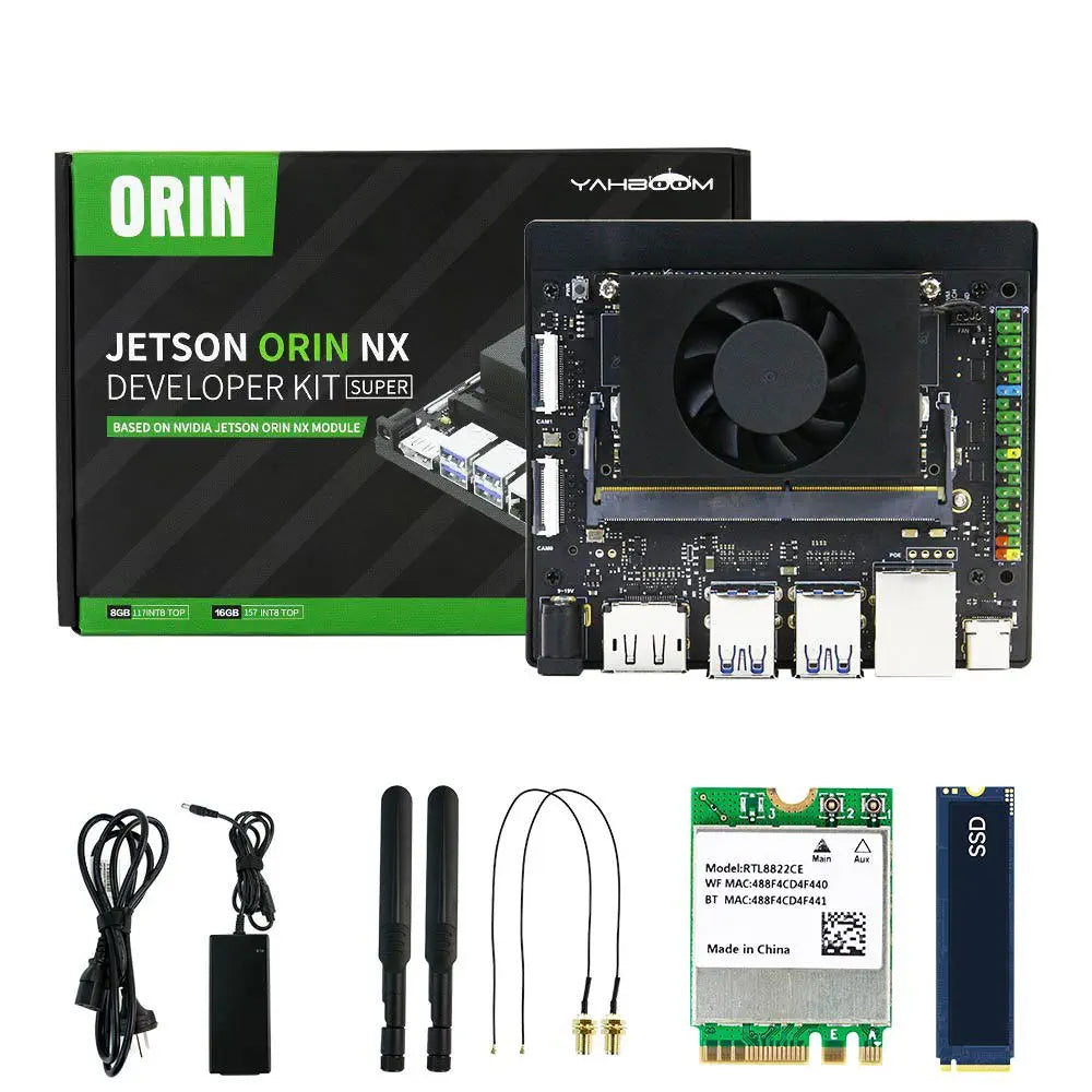 Jetson Orin NX Super Developer Kit with 16GB RAM Based On NVIDIA Core Module For ROS AI Deep Learning-16GB-Developer Kit