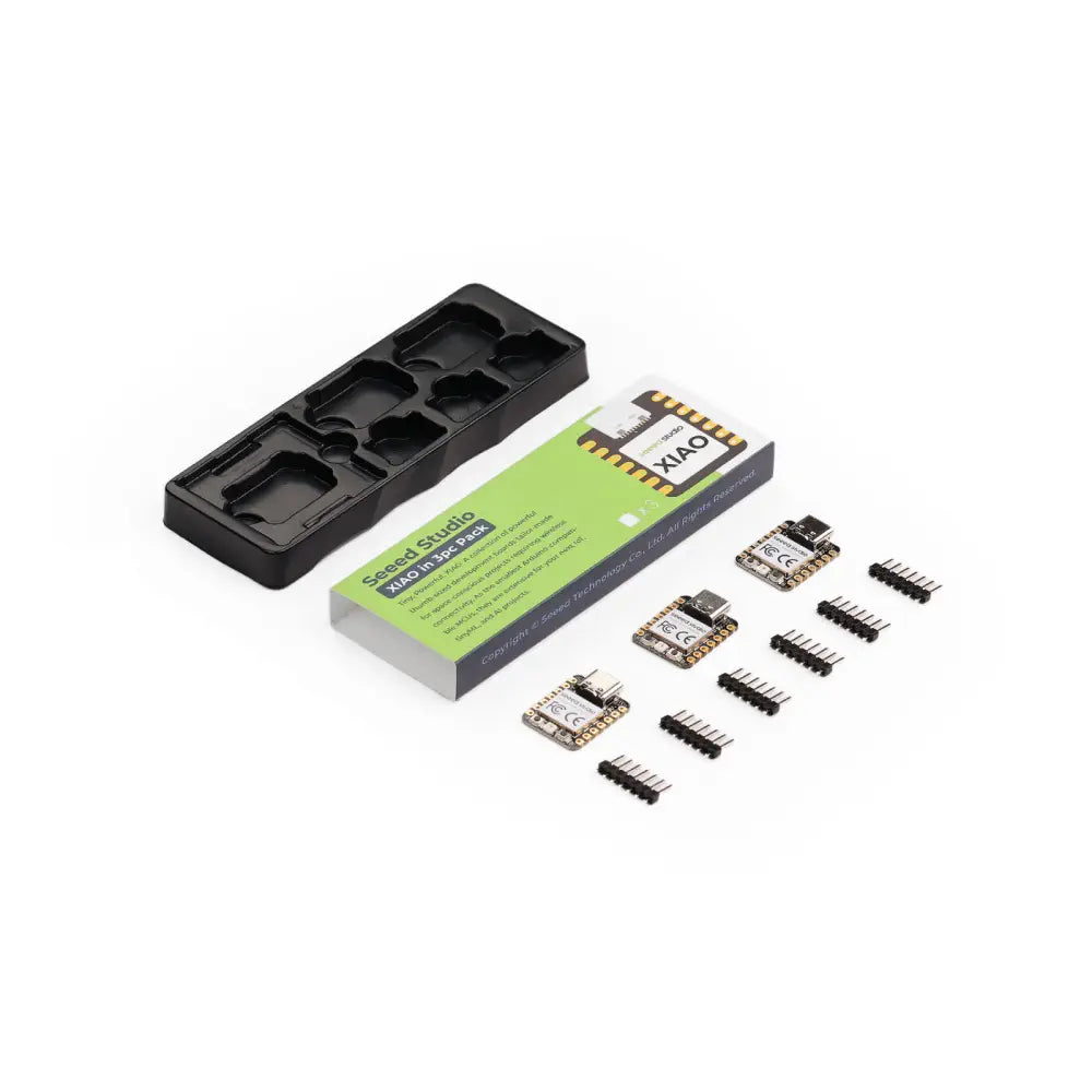 Seeed Studio XIAO RP2040, 2x 7-Pin Header, unsoldered (3x)