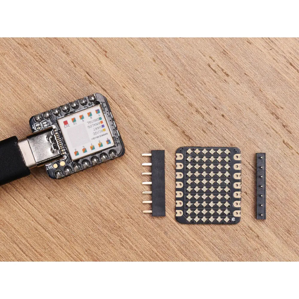 Seeed Studio 6x10 RGB WS2812 Matrix for XIAO, 2x 7-Pin Header