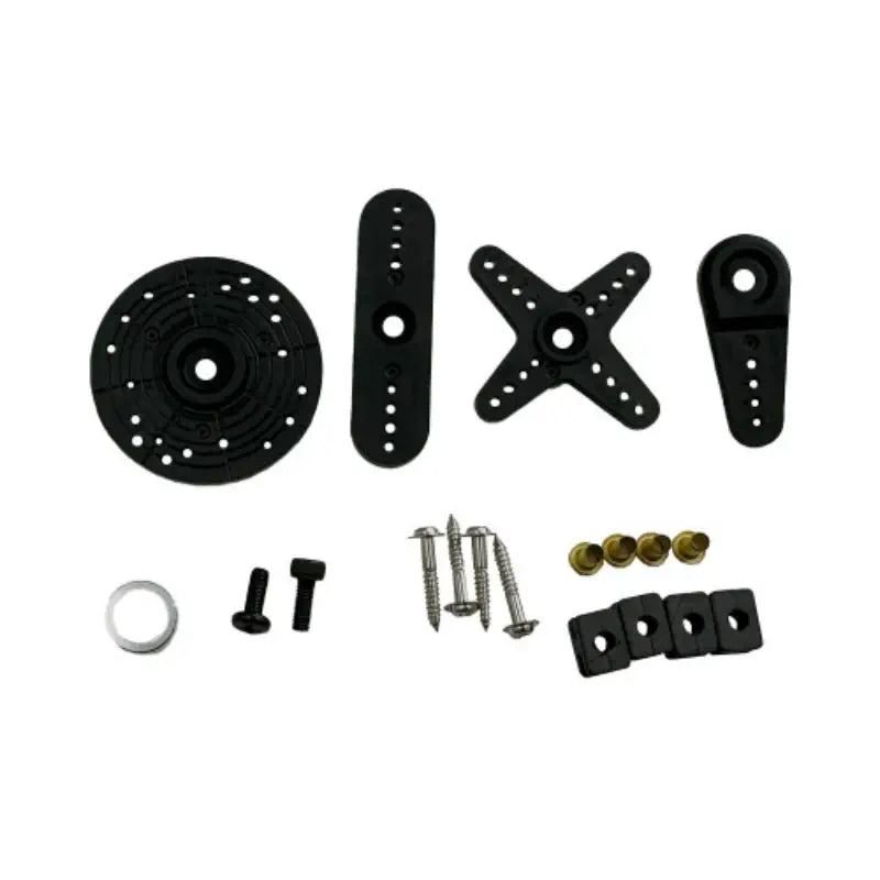 Hitec H25T 25 Tooth Spline Horn & Hardware for Heli & Car