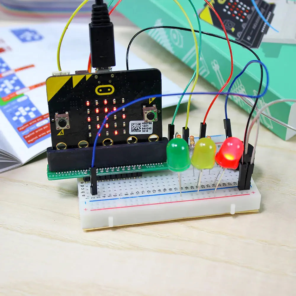 Kitronik Discovery Kit for BBC micro:bit - Beginner Coding &amp; Electronics STEM Learning Kit - 5 Step by Step Experiments - No Soldering Required Physical Computing Starter Kit (micro:bit Not Included)