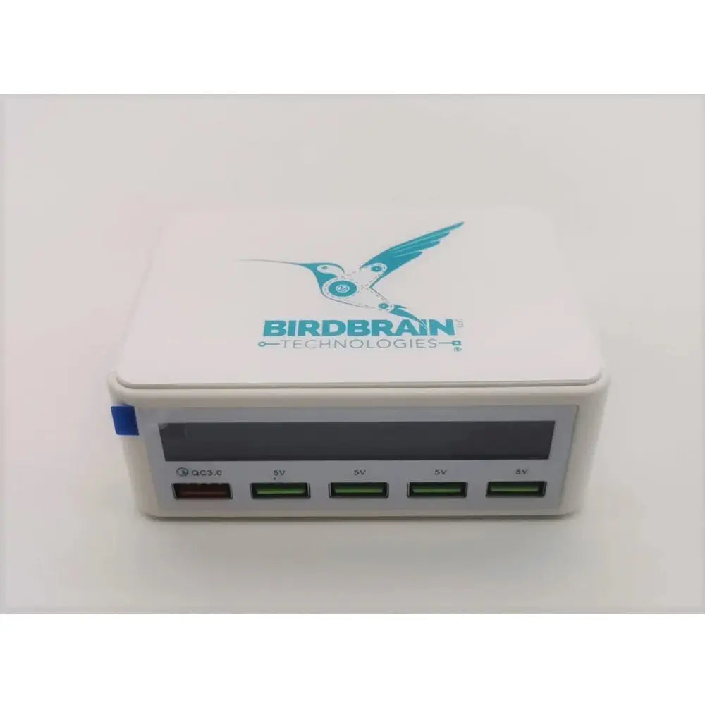 BirdBrain USB Charging Hub for Finch Coding Robot, Educational STEM Activity Robots Charger 5-Port USB-Type A Robotic Accessories