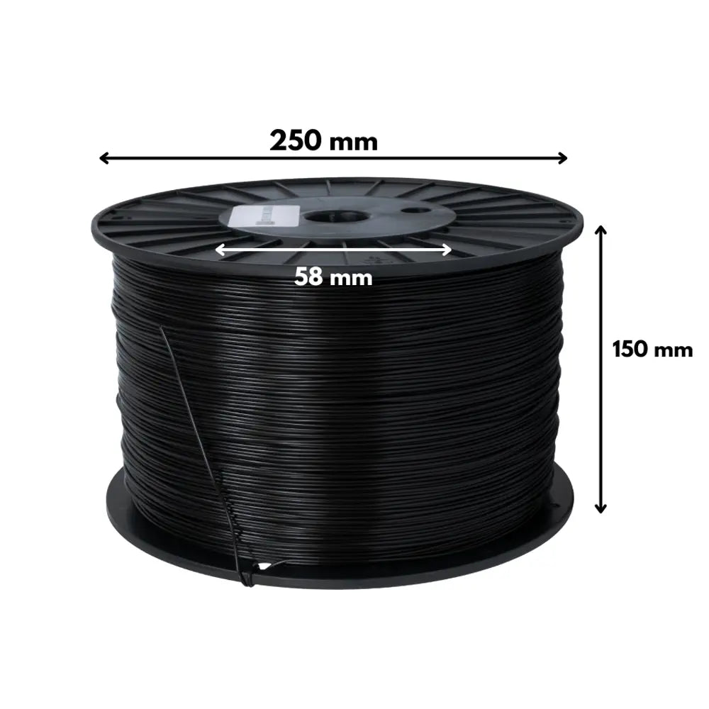 Grey Standard PETG Filament - 1.75mm, 10kg