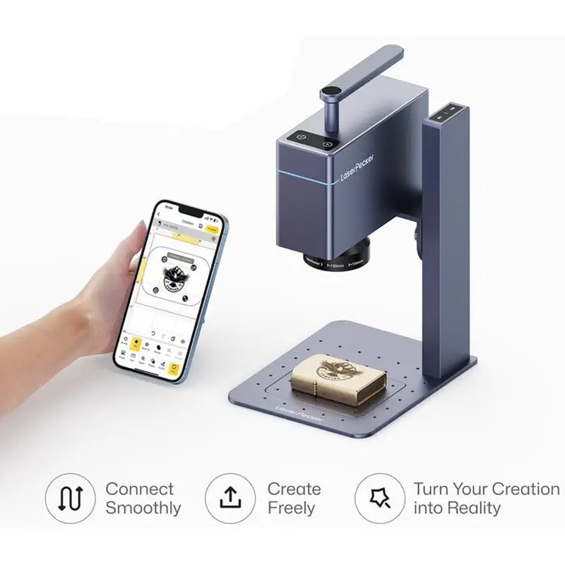 LaserPecker LP3 Infrared Laser Engraver Suit Bundle w/ Roller