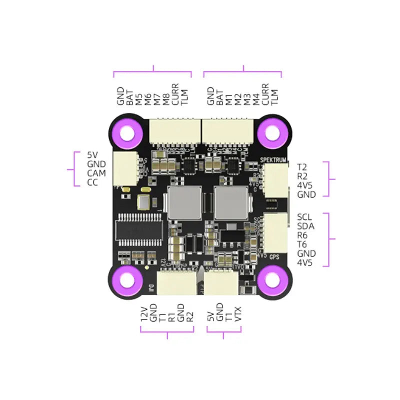 Radiolink F722 Racing Flight Controller Integrated OSD BEC Open Radiolink F722 Racing Flight Controller Integrated OSD BEC Open