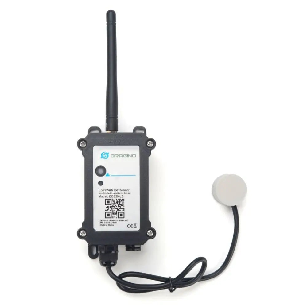 Dragino DDS20-LB LoRaWAN Ultrasonic liquid level sensor (8500mAh Li/SOCl2 / US915)