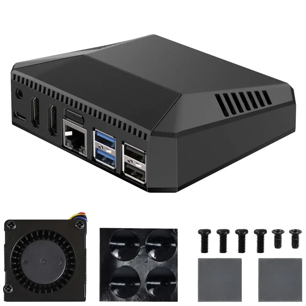 Argon ONE V3 Case for Raspberry Pi 5 with PWM cooling fan