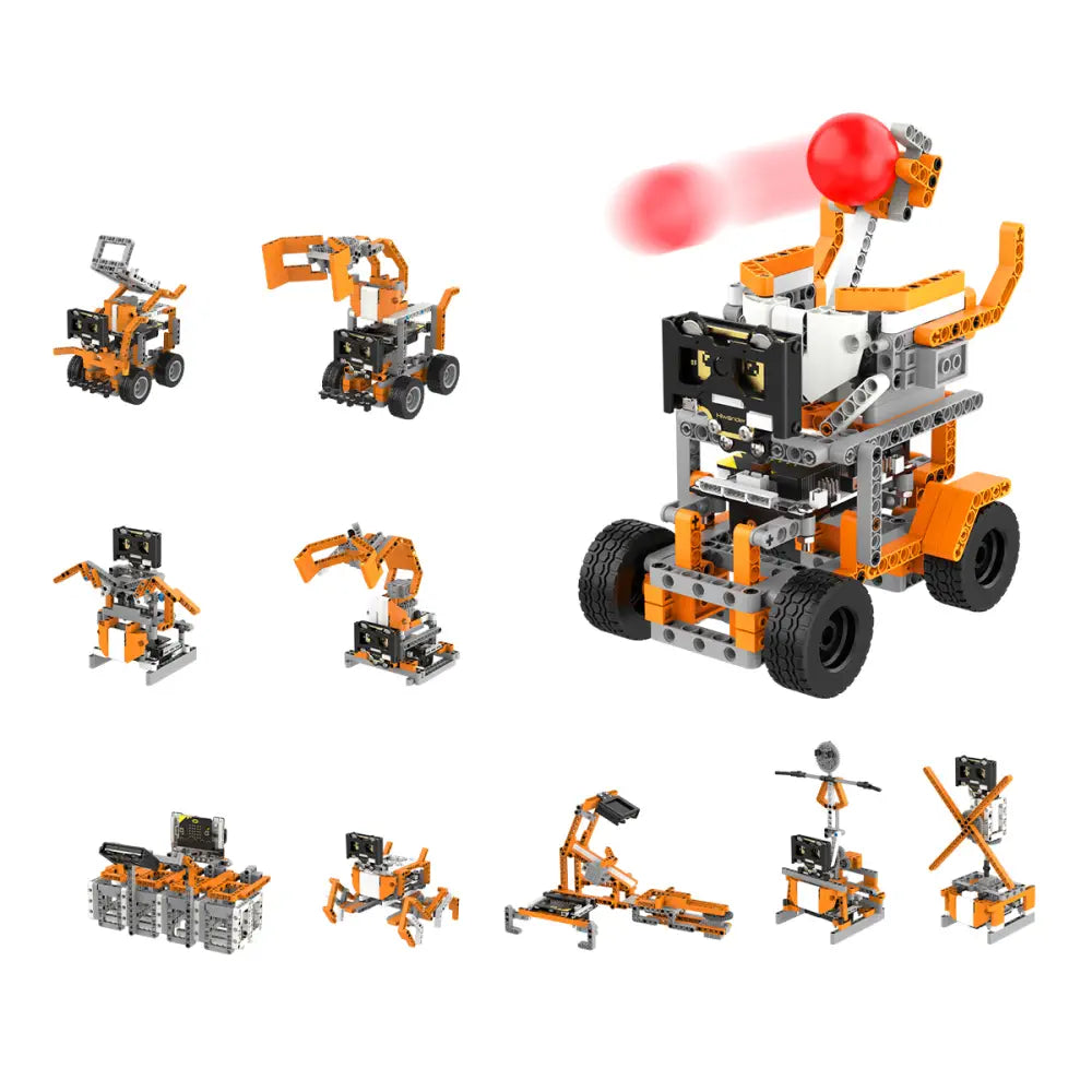 DaDa:bit AI Programmable Building Block Kit Powered by micro:bit with WonderCam AI Vision Module Supports Sensor Expansion (with micro:bit V2.0)
