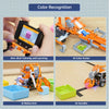 DaDa:bit AI Programmable Building Block Kit Powered by micro:bit with WonderCam AI Vision Module Supports Sensor Expansion (with micro:bit V2.0)