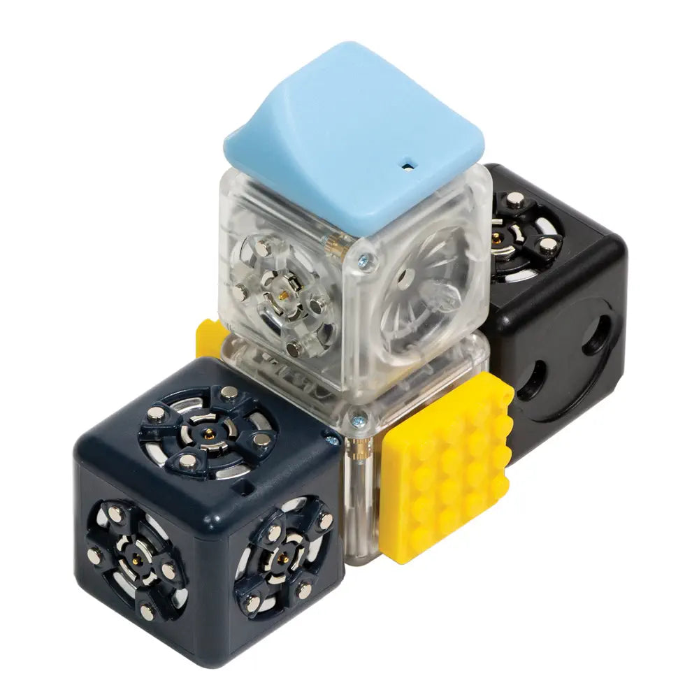 Modular Robotics Cubelets Bluetooth Hat - STEM Robotics Accessory, Remote Control &amp; Personality Swap, Blockly &amp; C Coding for Cubelets, Teaching &amp; Learning Tools | Ages 4+