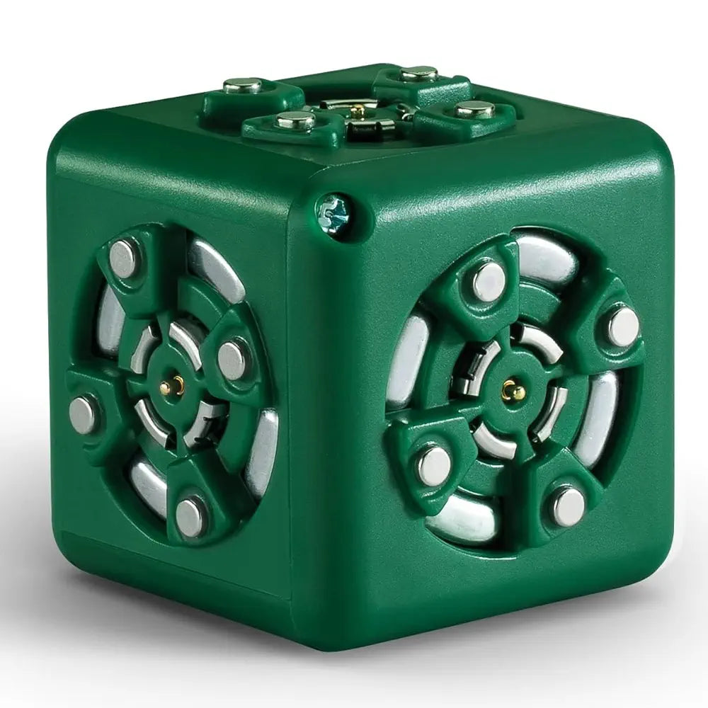 Modular Robotics Blocker Cubelet - STEM Robotics Blocks Construction Kit - Data Control Cube, Screen Free Coding, Personality Swap &amp; Blockly/C Programming Compatible for Kids | Ages 4+