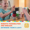 Modular Robotics Brightness Cubelet - STEM Robotics Kit - Light Sensor Robot Block - Modular Building Robot for Kids - No Code Coding Toy &amp; Educational STEM Learning | Ages 4+ (46×46×46 mm)
