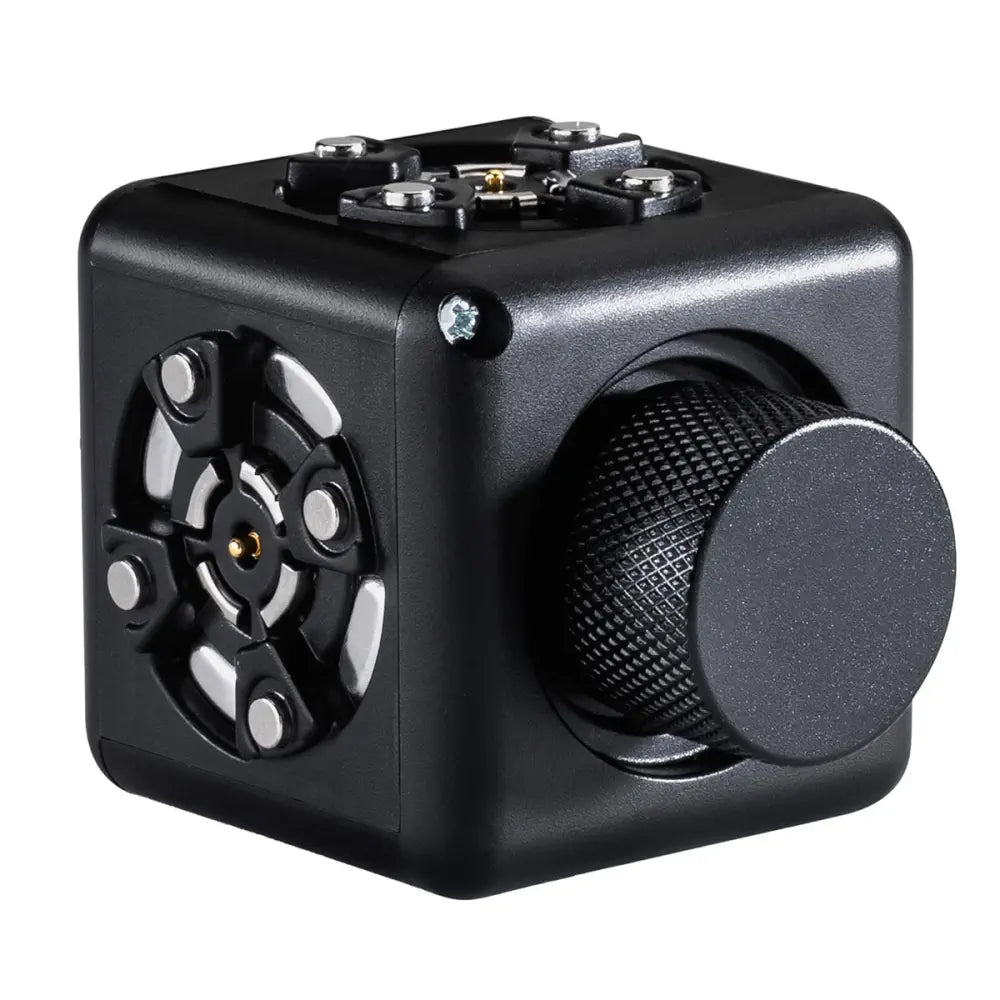 Modular Robotics Knob Cubelet - STEM Robotics Sensor Block - Adjustable Dial Input Control Block - Modular Building Robot, No Code Coding Toy &amp; STEM Learning  for Kids | Ages 4+ (46×46×46 mm)
