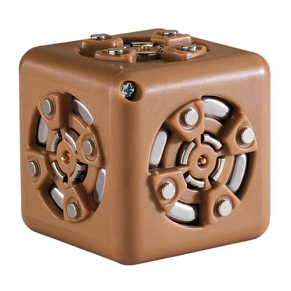 Modular Robotics Minimum Cubelet - STEM Robotics Blocks Construction Kit - Minimum Value Logic Block - Modular Building Robot for Kids - No Code Coding Toy &amp; STEM Learning | Ages 4+ (46×46×46 mm)