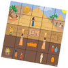 Ancient Egypt Mat for Loti-Bot Coding Toy Robot Accessory - STEM Educational Activity Playmats