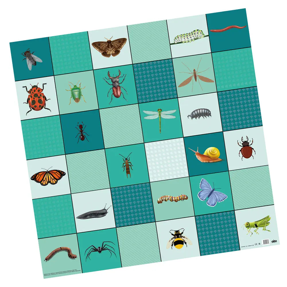 Loti-Bot Minibeasts Activity Mat – Educational STEM Playmat Compatible with Loti-Bot, Bee-Bot and Blue-Bot
