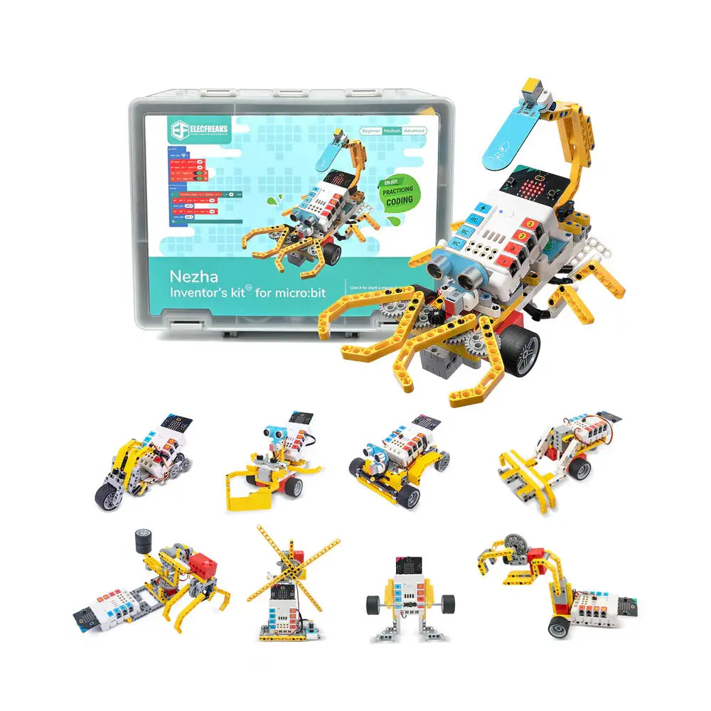 ELECFREAKS Nezha Inventor's Kit V2 For micro:bit (micro:bit Board included)