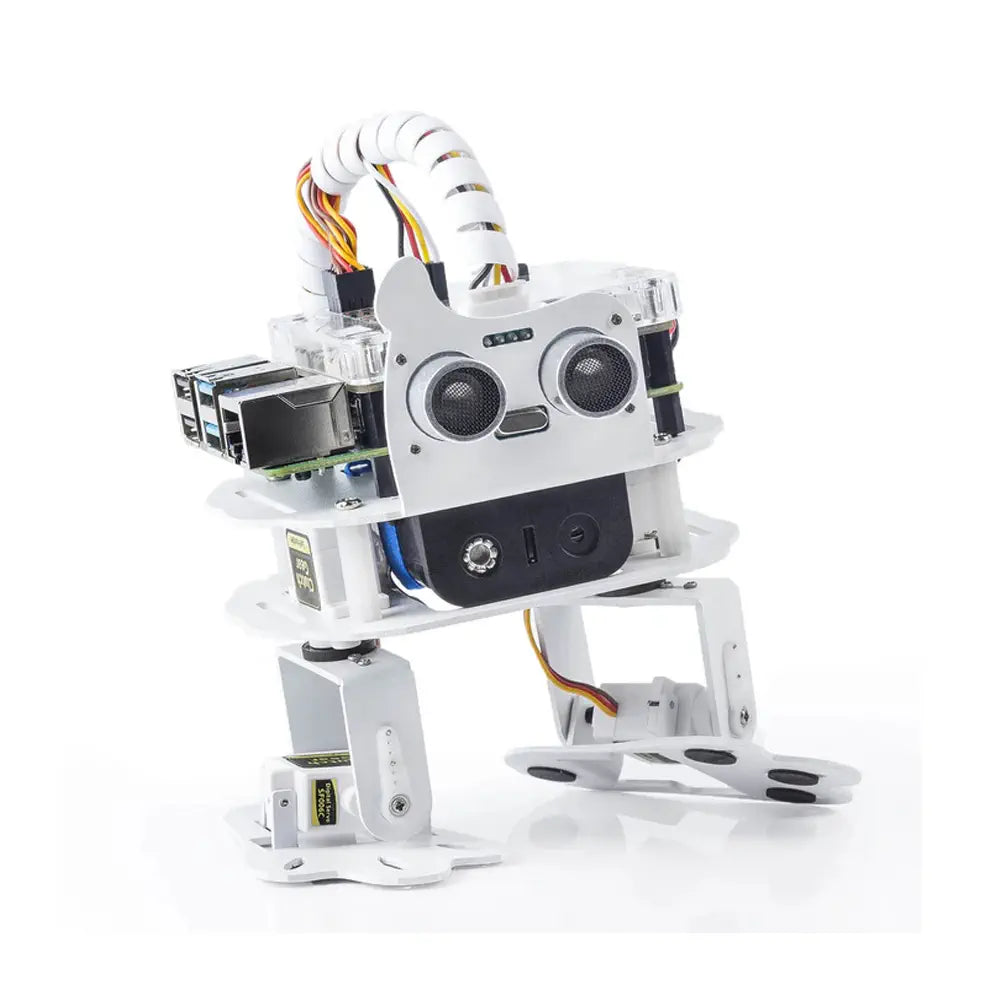 SunFounder PiSloth AI Bionic Programmable Robot Kit for Raspberry Pi, Multi-Function DIY Robot for Kids and Adults