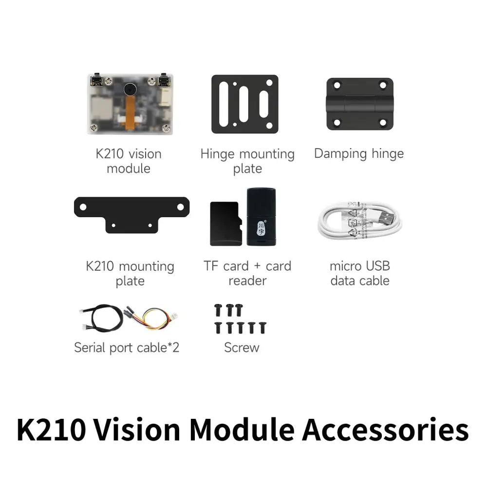 Expansion accessories kit for self-balancing robot car-- K210 Vision Accessories