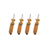 Flashforge AD5X Nozzle Assembly Nozzle Variety Pack (0.25mm, 0.4mm, 0.6mm, 0.8mm)