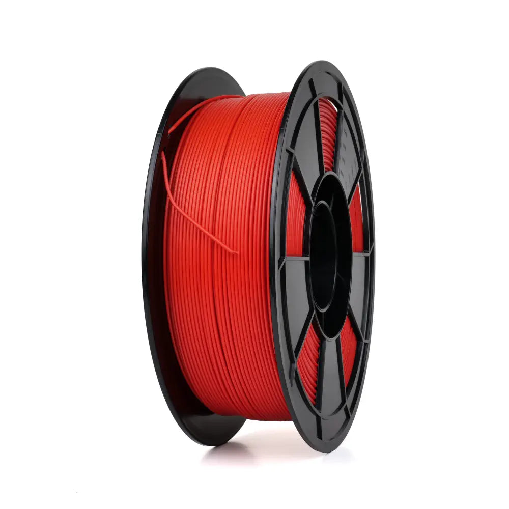 Red - Canadian-made Matte PLA+ Filament, 1.75mm, 1kg Plastic Spool