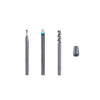Snapmaker CNC Bits - 4mm Shank (3 Bits, w/ Spindle Collet)