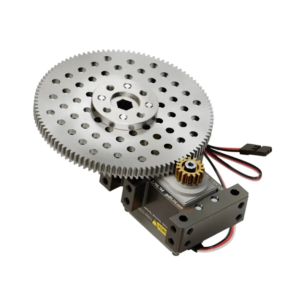 ServoCity Stingray-7 Servo Gearbox (1.17 sec/60°, 8.6 RPM, 2450oz-in Torque, 257° Rotation) - Continuous Mode
