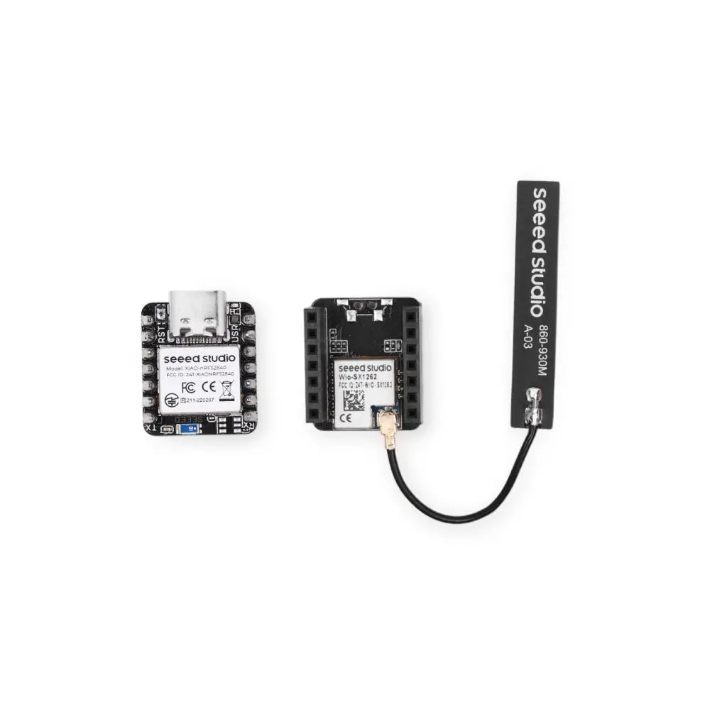 XIAO nRF52840 & Wio-SX1262 Kit (for Meshtastic)