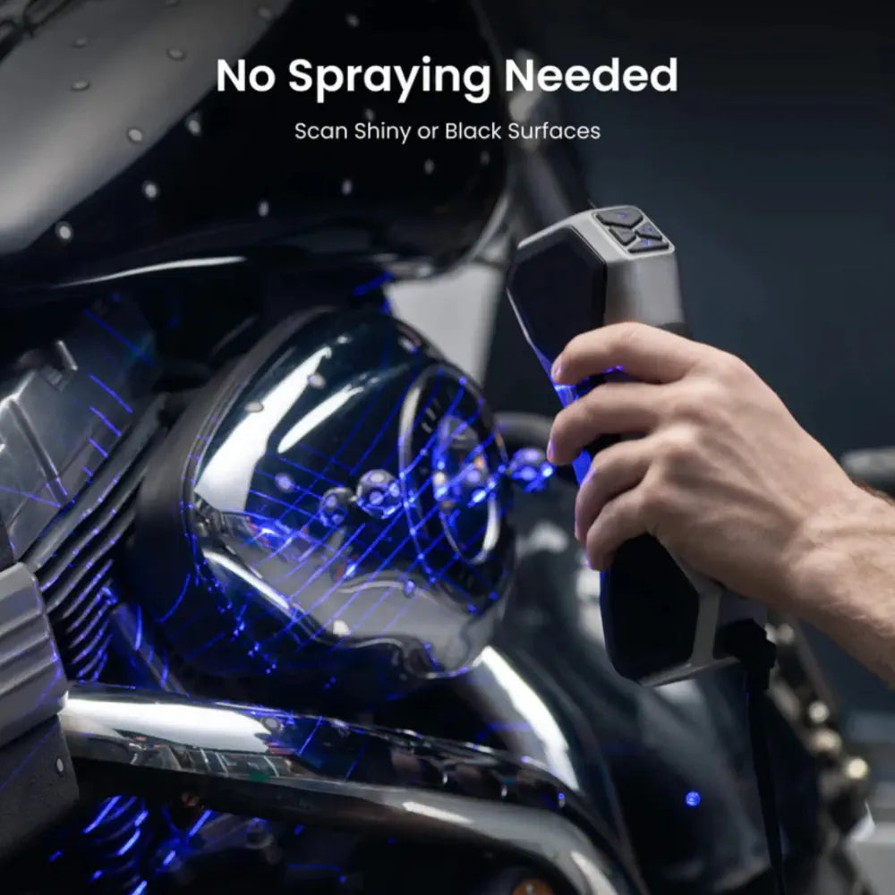 Revopoint MetroX Pro Advanced Edition Blue Laser Line &amp; Full-field Structured Light 3D Scanners