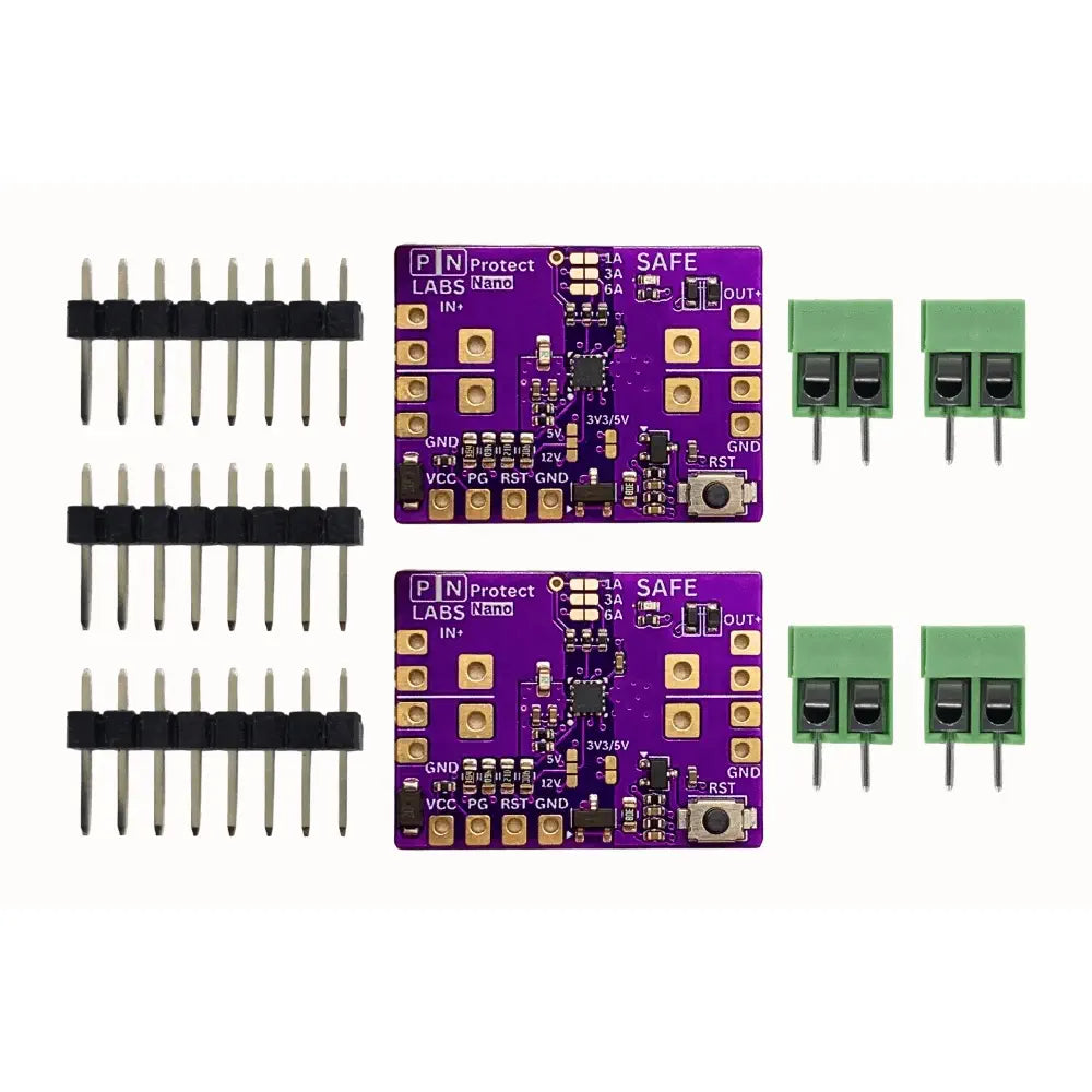 PN Labs Protect Nano: Voltage/Current Protection Module for 3.3, 5, 12 V DC Systems