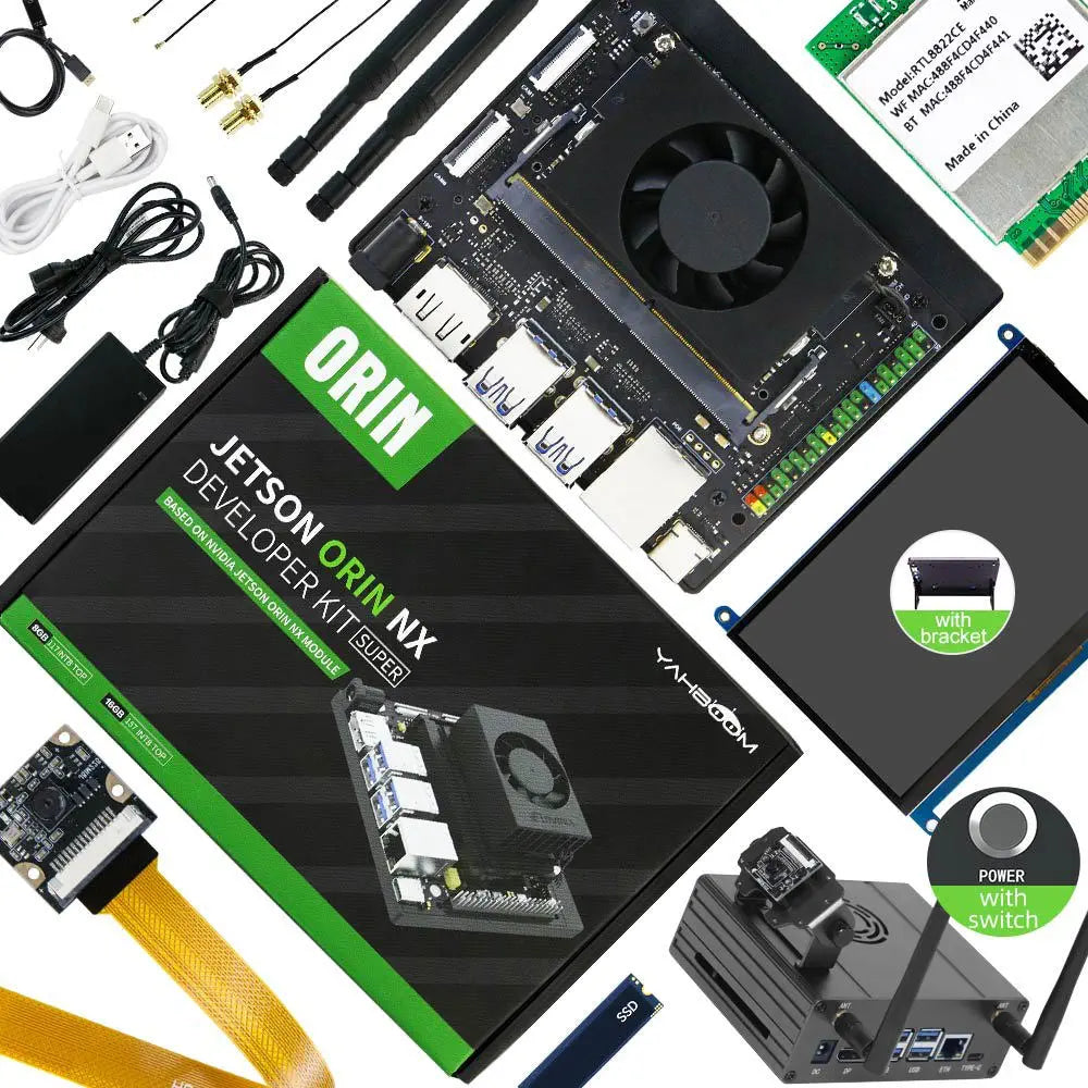 Jetson Orin NX Developer Kit 8GB RAM Super Version with NVIDIA Core Module for ROS AI Deep Learning-- Superior Kit