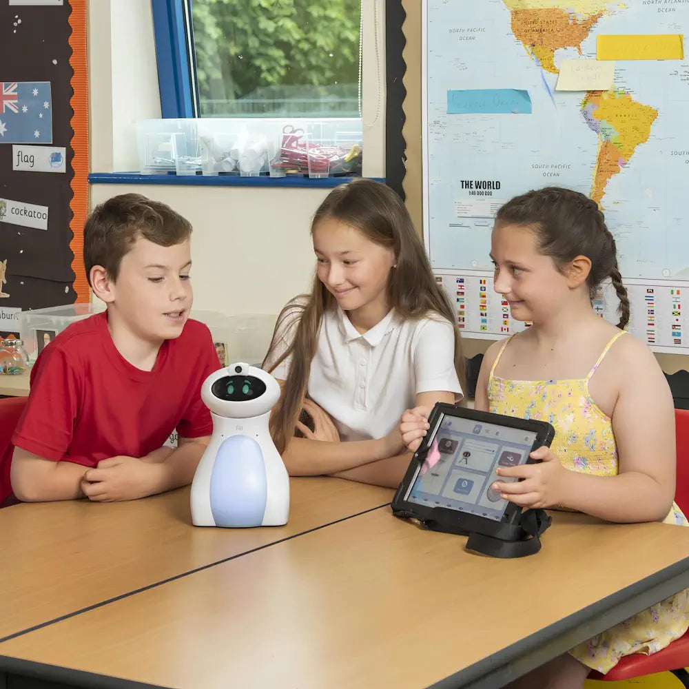 TTS Oti-Bot STEAM Coding Robot + FREE Joyusing V500S Document Camera Bundle, Block-Based Programming | STEM Toys for Kids, Students &amp; Educators, Classroom Teaching Learning Resource Kit