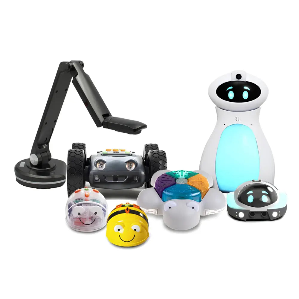TTS Programming Journey Coding Robots with FREE Joyusing V500S Document Camera - STEM Coding &amp; Robotics Digitalization Kit | Classroom Teaching &amp; Learning Resource for Home, School &amp; Office