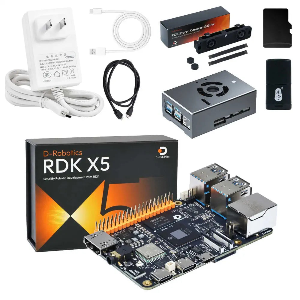 RDK X5 Robotic Development Kit-8GB Official Binocular Stereo Camera Kit