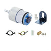 Yahboom 520 DC Gear Motor with Encoder 205RPM(1:56)-Motor+Bracket+Coupling