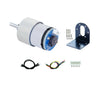 Yahboom 520 DC Gear Motor with Encoder 205RPM(1:56)-Motor+Bracket