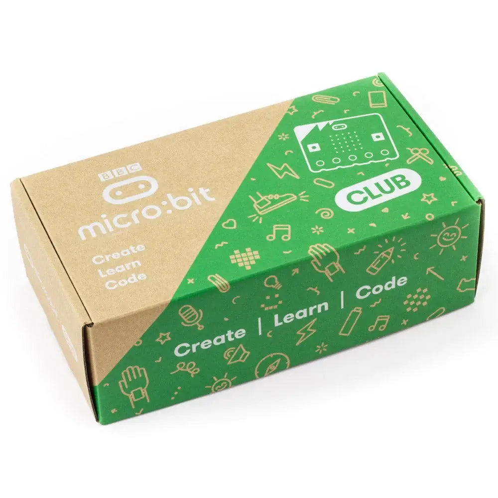 Kitronik BBC micro:bit V2 Club Box - A Pack of 10 Coding STEM Kit with USB Cables Batteries Classroom School Home Learning Set for Age 8+ Years