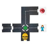 TTS Bee-Bot Modular Road - 25-Piece Programmable Floor Track, Endless Routes &amp; Coding Challenges for Bee-Bot or Blue-Bot - STEM Learning Classroom &amp; Home | 4 End Pieces