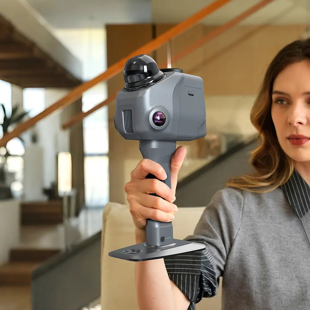 Raven Max LiDAR Scanner 3DMakerpro 2*12MP camera portable scanner delivering speed &amp; precision for both indoor and outdoor environments